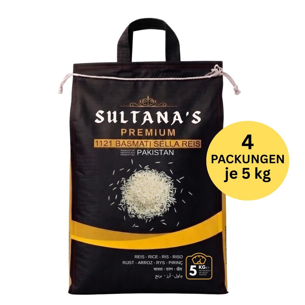 Basmati Sella Reis 20kg - 1121 Parboiled