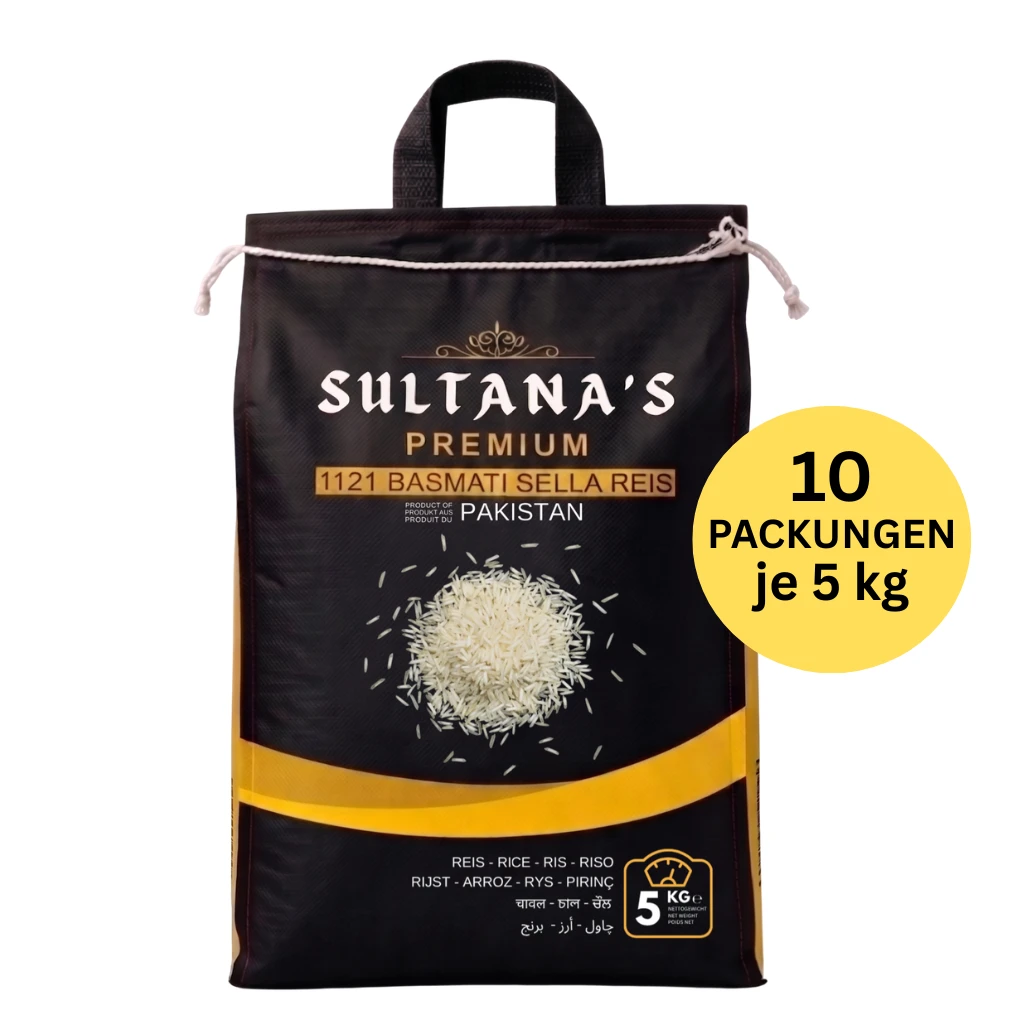 Basmati Sella Reis 50kg - 1121 Parboiled